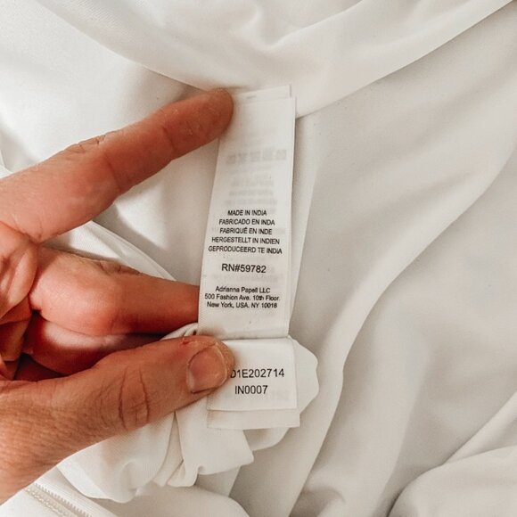 Anthropologie x BHLDN Aidan Mattox Riviera Kaftan Embellished Mini Dress Size 6 - Picture 10 of 10